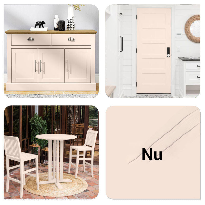 👍🍃Umweltfreundliche, geruchsneutrale Reparatur- und Renovierungsfarbe für Holzmöbel auf Wasserbasis