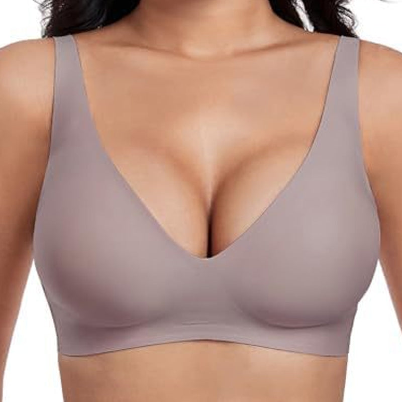 ⏳LETZTER TAG DES SALE 56 % RABATT💕Bequeme, nahtlose, kabellose Bralettes für Damen mit tiefem V-Ausschnitt für jeden Tag