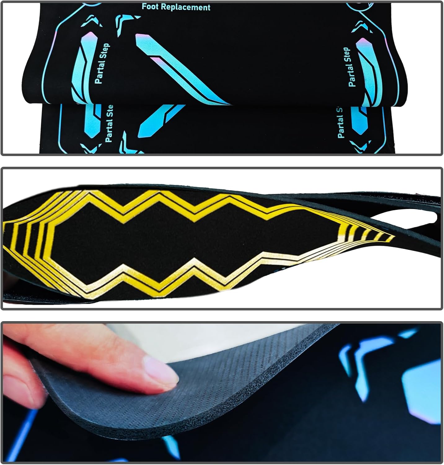 🔥 Letzter Tag der Aktion 49% RABATT⚽ Fußball-Trainingsmatte für alle Spielstärken | Rutschfest & Geräuschlos