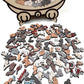 🎅Weihnachtsverkauf 46% Rabatt🐱135-Stk. Morandi-farbiges Katzenpuzzle aus Holz🎁