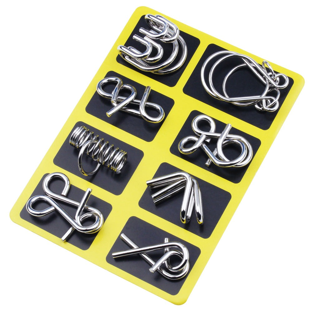 🧠 Limited-Time Offer: 50% OFF!!!🧠🔠Metal Montessori Puzzle Solving