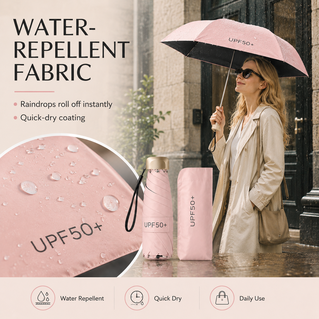 ⏰🔥 50 % RABATT – NUR FÜR BEGRENZTE ZEIT! ☂️ Tragbarer Kapsel-Regenschirm – leicht, kompakt und für alle Fälle gerüstet 🌦️✨