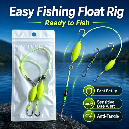 Fischfertiges Anti-Bottom-Doppelhaken-Rig