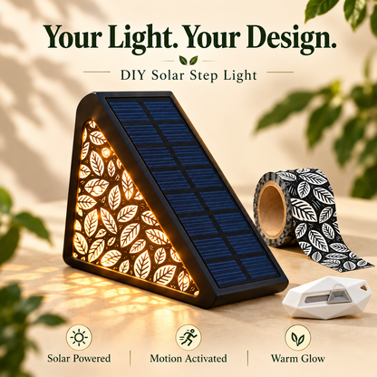 🌙 50 % RABATT! Solarbetriebene Bewegungsmelder-Stufenleuchten – langlebige Batterie, wasserdicht nach IP65 und individuell gestaltbares Blumenlicht zum Selbermachen. Keine Verkabelung erforderlich für Gärten, Terrassen und Wege.