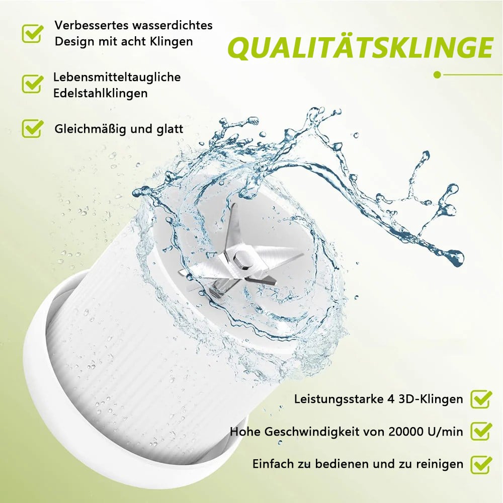 🔈🔈 57% Rabatt🏆Bestseller Tragbarer Entsafter | Frischer Saft überall und jederzeit