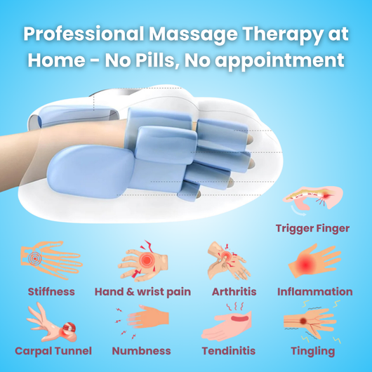🎃Halloween-Angebot: 50 % Rabatt!🔥Akku-betriebenes beheizbares Handmassagegerät mit Luftkompression – Ihr Hand-Spa für zu Hause