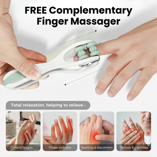 🎃Halloween-Angebot: 50 % Rabatt!🔥Akku-betriebenes beheizbares Handmassagegerät mit Luftkompression – Ihr Hand-Spa für zu Hause