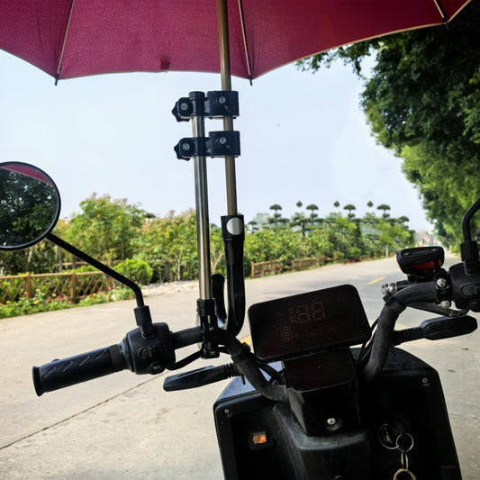 Abnehmbarer Fahrradschirmhalter