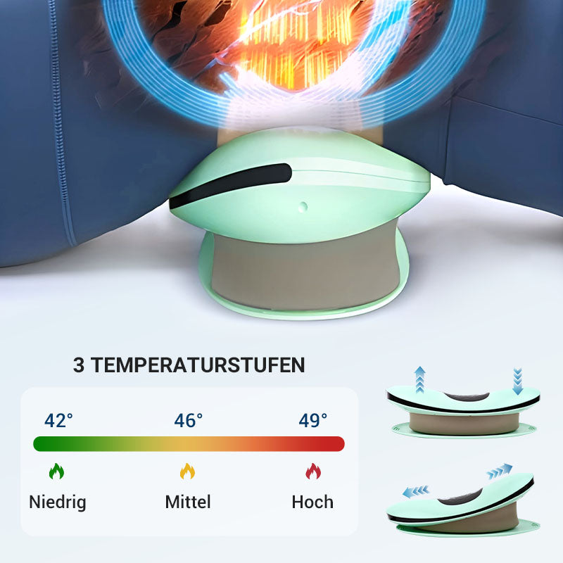 ✅Kostenloser Versand✈️Elektrisches Lendenwirbeltraktionsgerät mit Wärmetherapie