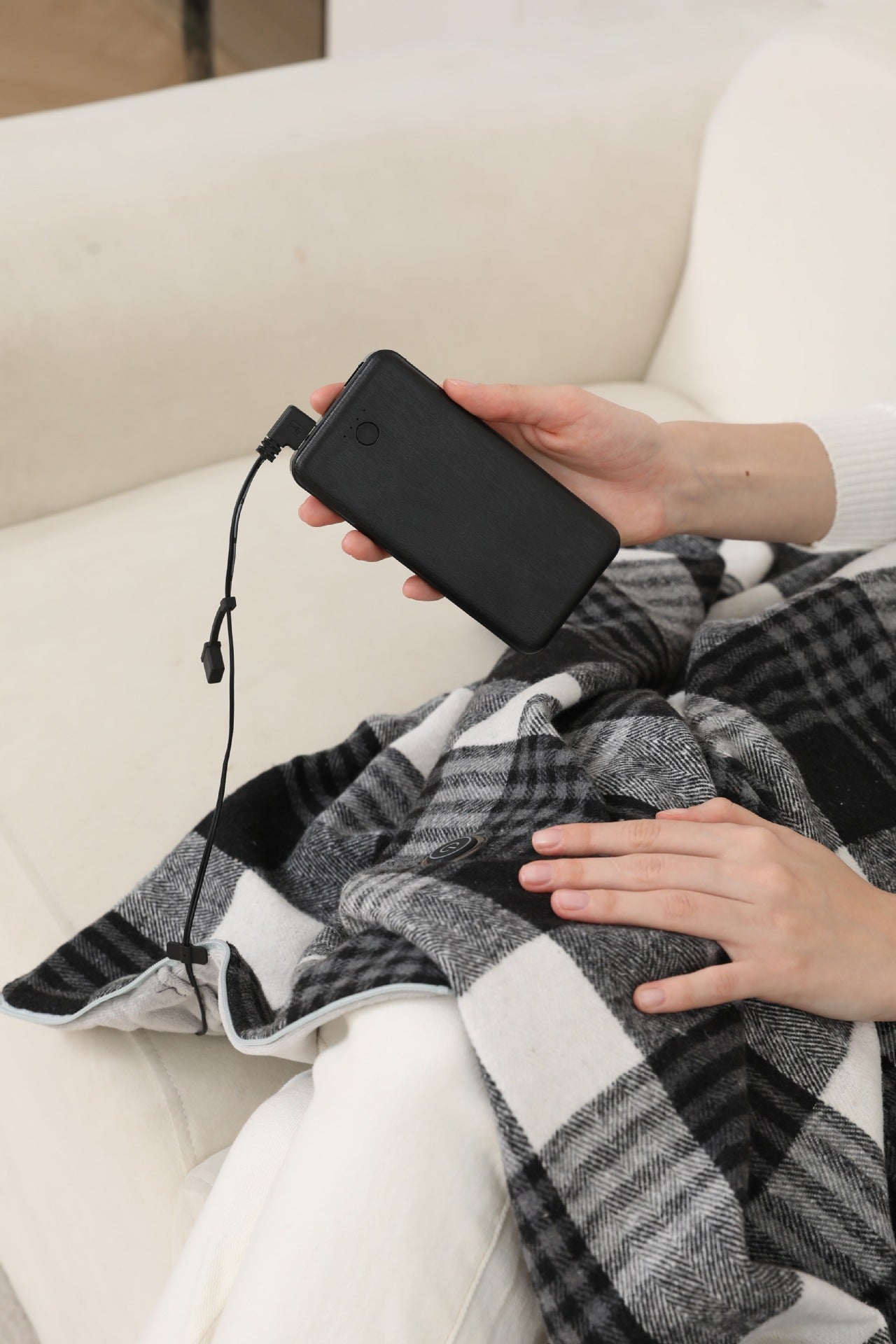 🎄 Weihnachtsangebote 🎄Neues Modell Wärmeschultertuch – Multifunktionale Heizdecke mit intelligenter Temperaturregelung – USB-beheiztes kompaktes Wärmeprodukt