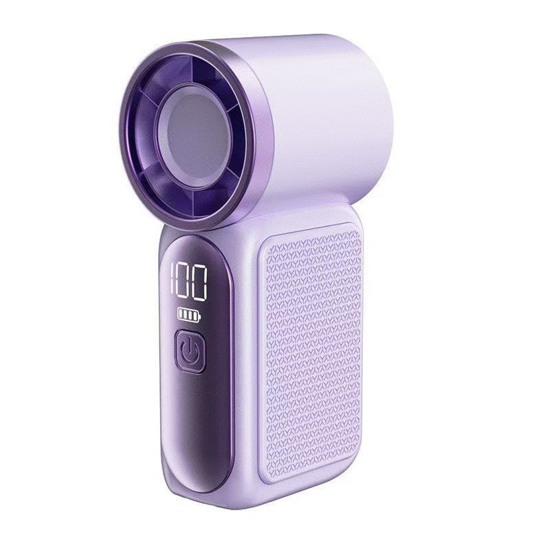 🌀Nur 15.99€ diesen Sommer!!!💨Mini-Handventilator mit LED-Anzeige –👍5-stufiger Turbo-Ventilator im Taschenformat.✨Über USB aufladbar, schnelle Kühlung für Reisen und beim Schminken. Das perfekte Geschenk.  Tragbare Kühlung
