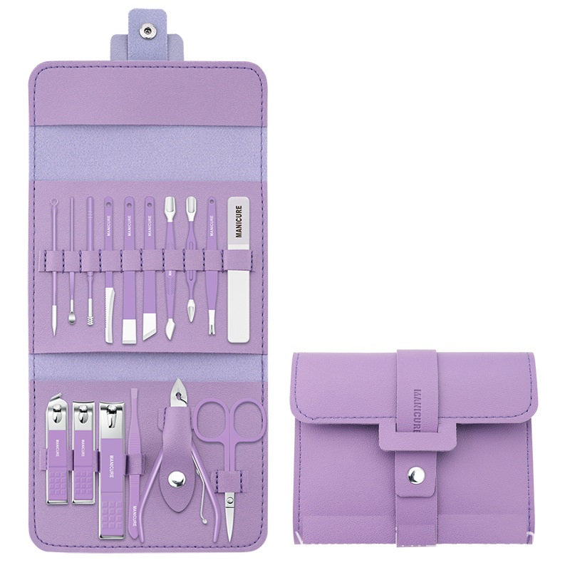 ✨Gut aussehendes, klappbares Nagelknipser-Set aus Edelstahl