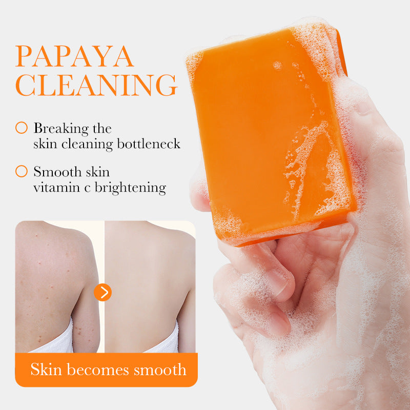 Vitamin C Papaya Ziegenmilch Handgemachte Seife