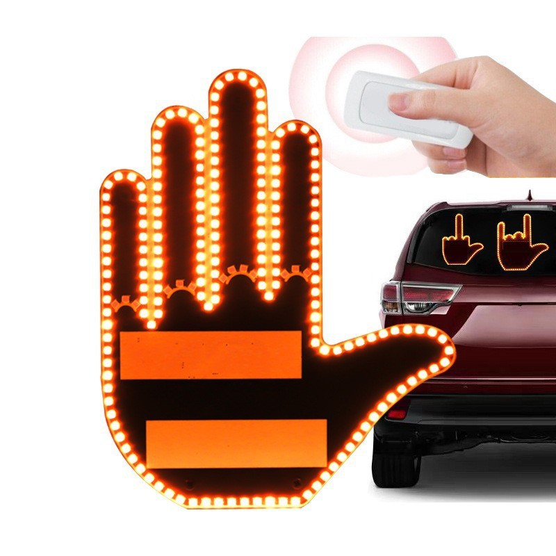 🚗 Auto-Gestenleuchte mit Fernbedienung – 176 LEDs