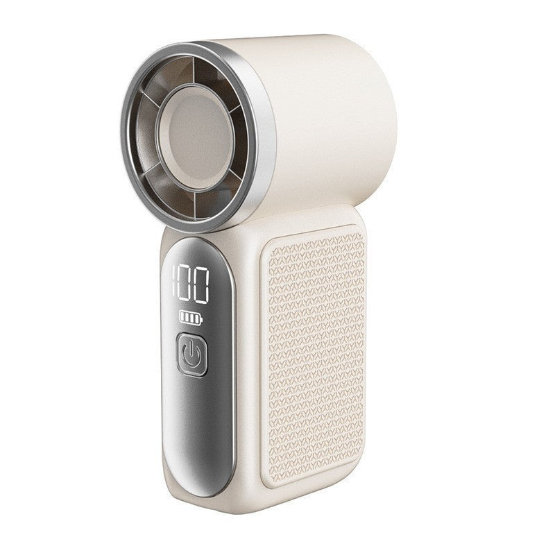 🌀Nur 15.99€ diesen Sommer!!!💨Mini-Handventilator mit LED-Anzeige –👍5-stufiger Turbo-Ventilator im Taschenformat.✨Über USB aufladbar, schnelle Kühlung für Reisen und beim Schminken. Das perfekte Geschenk.  Tragbare Kühlung