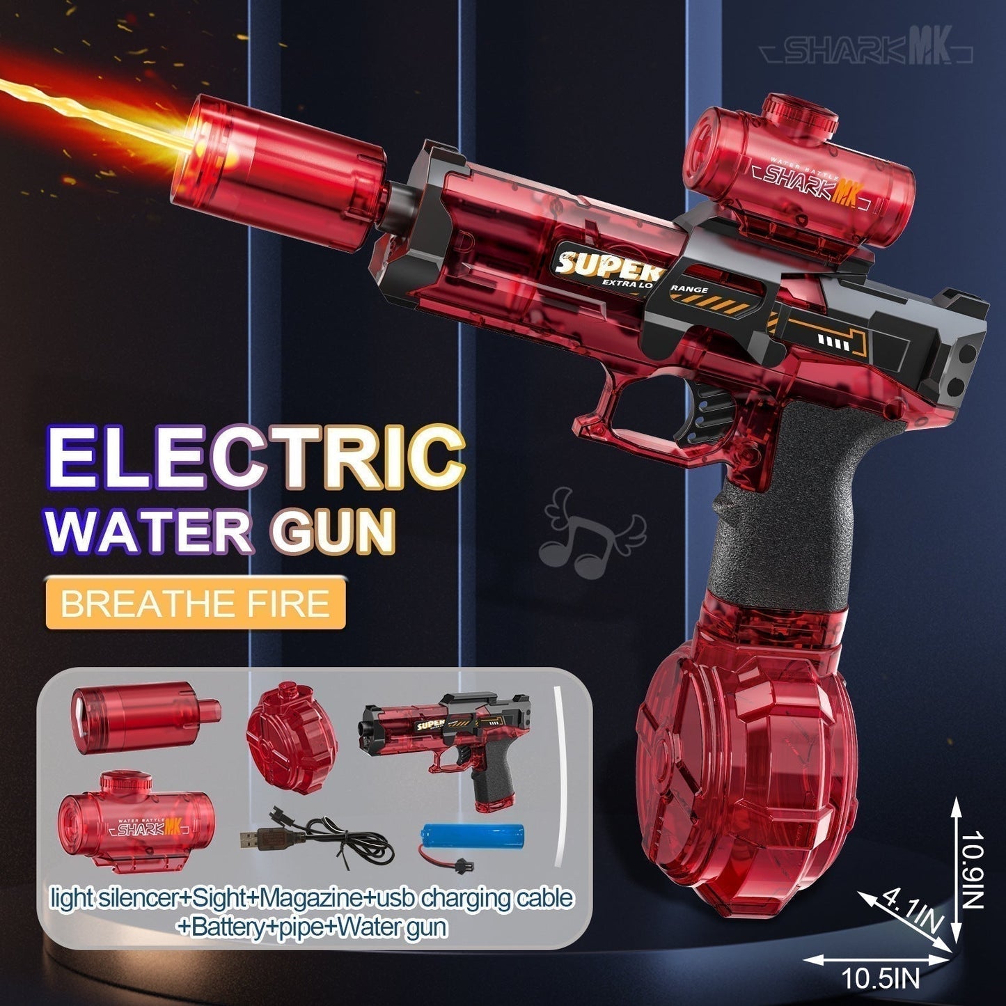 🌊Sommer-Rabatt🔫💦Schneller Modus Eis Explosion Pistole Wasserpistole