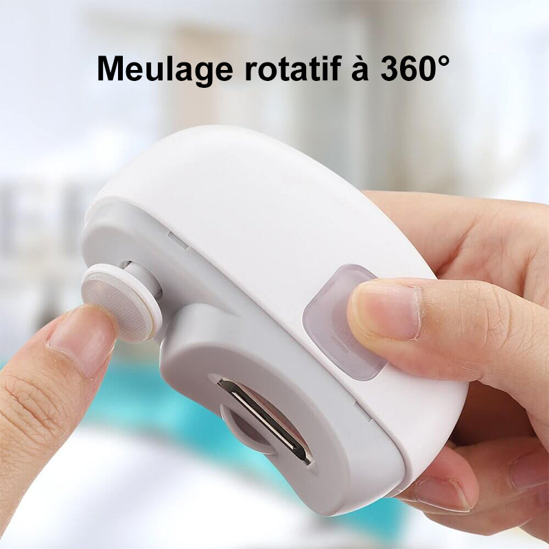 ✨2-in-1 Elektrischer Nagelknipser & Polierer💅 Superleicht & mühelos