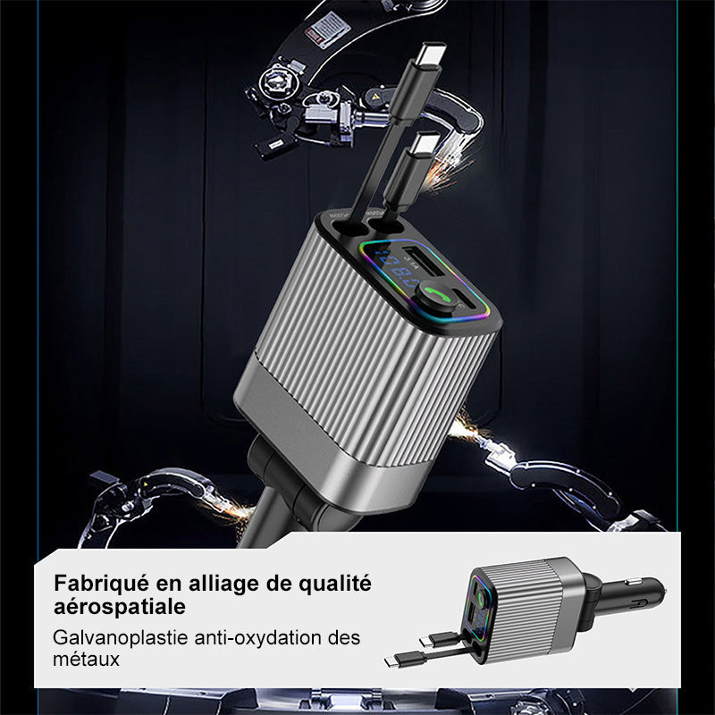 2-in-1-Lösung für Ihr Auto! 🔋✨ Aufladen & Hören! 🎧