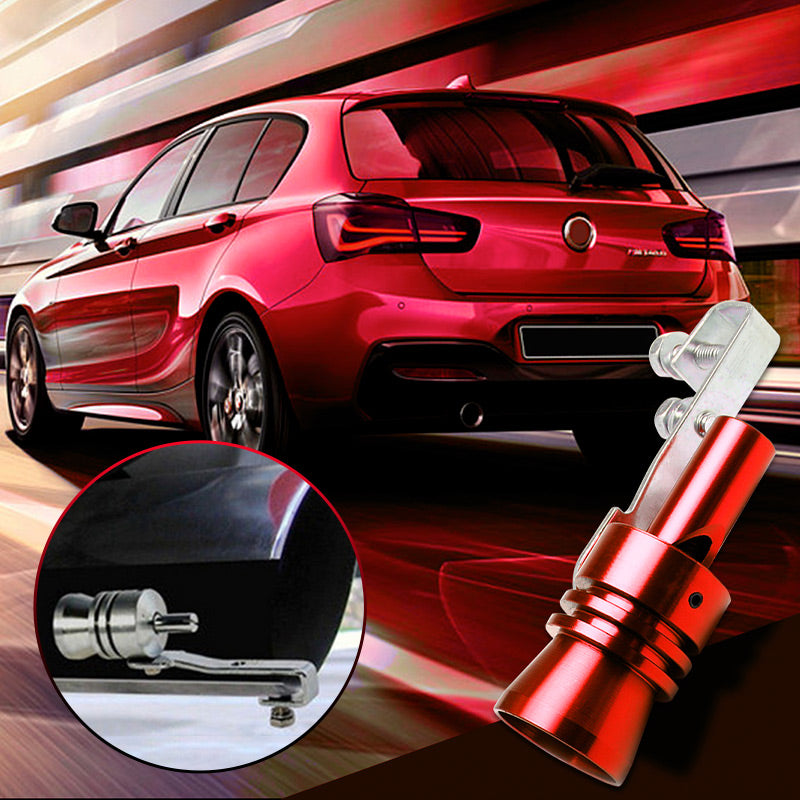 🚗💨 Auto-Turbolader-Pfeife Auspuffgeräuschsimulator – Realistischer Turbo-Sound &amp; Einfache Montage! ✨