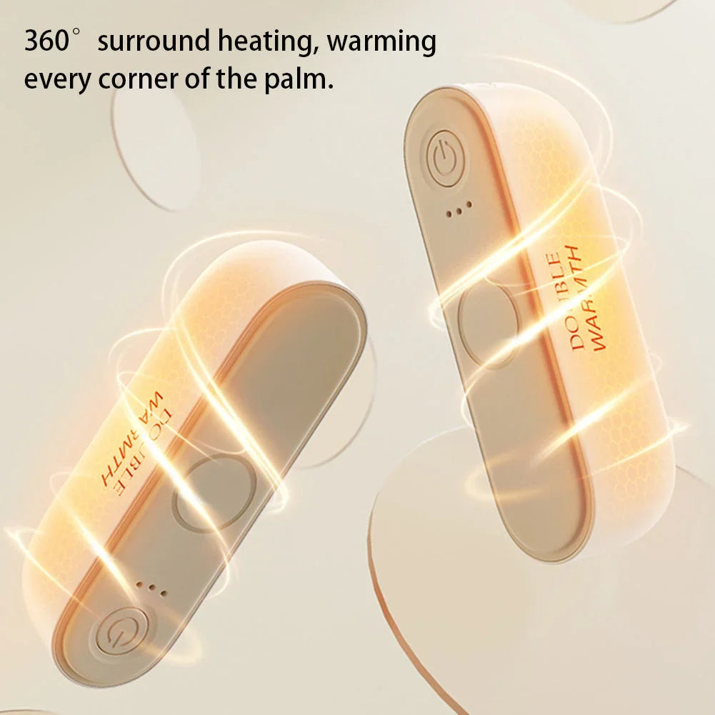 ⏳50 % Rabatt für begrenzte Zeit⏰ Neue wiederaufladbare 2-in-1-Magnet-Handwärmer🔥