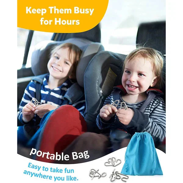 🧠 Limited-Time Offer: 50% OFF!!!🧠🔠Metal Montessori Puzzle Solving