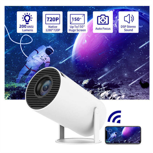 Votre centre de divertissement tout-en-un ! 🎮 Films, séries, jeux : profitez de tout cela en haute définition 1080p avec une connexion Wi-Fi fluide. Idéal pour toutes les activités en famille ! 📺✨