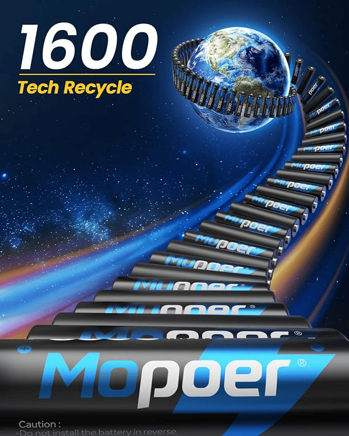 💥🔋Lithium-Ionen-Batterie mit integriertem Ladegerät💡Überladungsschutz