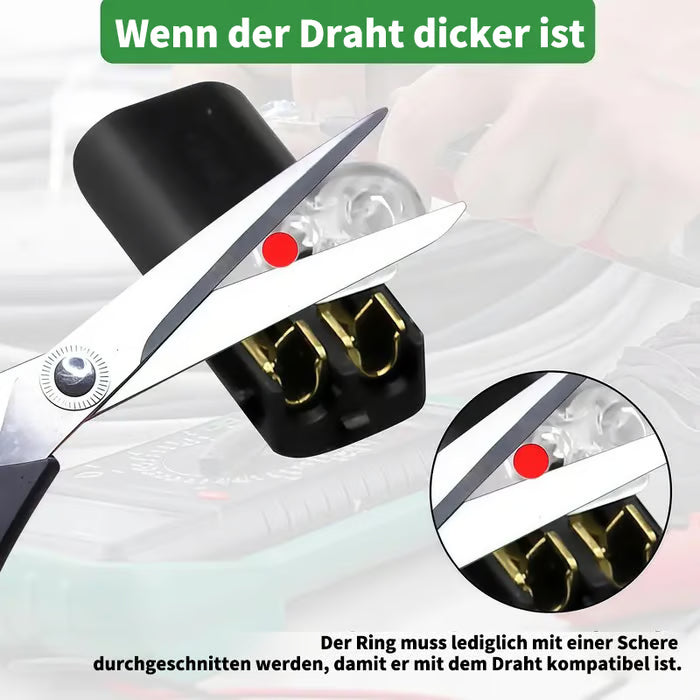 💘 Valentinstagsangebot: 50% Rabatt! 🔌 Doppeldraht-Steckverbinder mit Verriegelungsklip – Sicher & Schnell verbinden in 70% weniger Zeit!