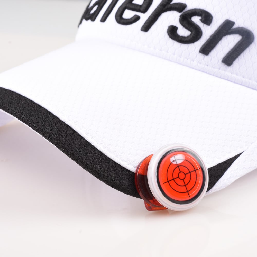 🔥Sommer-Hot-Sale 44% Rabatt🔥(Golftrainer) Golfball-Marker Runde Kappe Clip Mark mit Level Funktion