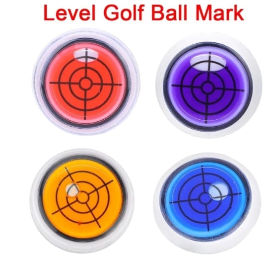 🔥Sommer-Hot-Sale 44% Rabatt🔥(Golftrainer) Golfball-Marker Runde Kappe Clip Mark mit Level Funktion