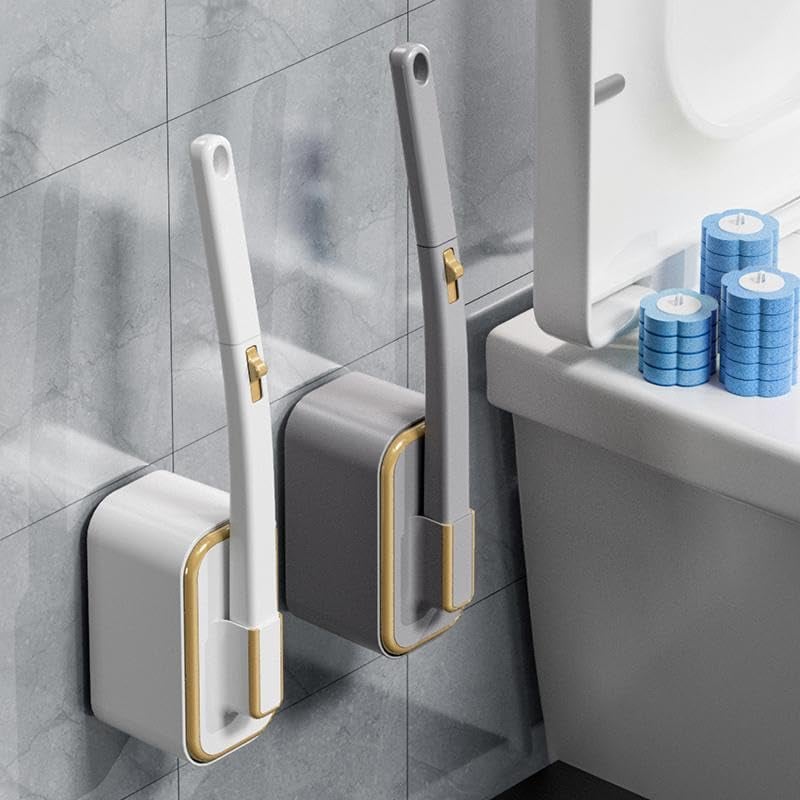 50.000+ VERKAUFT!🚽💦Innovatives Einweg-Toilettenbürstenset zur Wandmontage✨