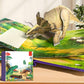Pop-up-Buch mit Tiermotiven für Kinder