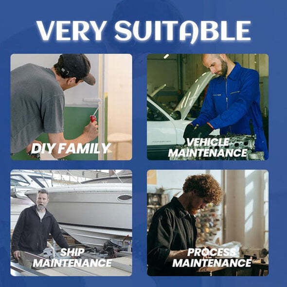 Neuer, magischer, hochtemperaturbeständiger, flüssiger Metall-Reparaturkleber