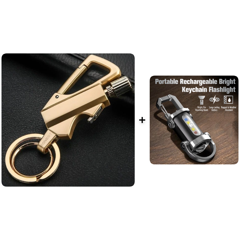 🔥2026 HEISSER VERKAUF🔥Schlüsselanhänger Flint Feuerstarter