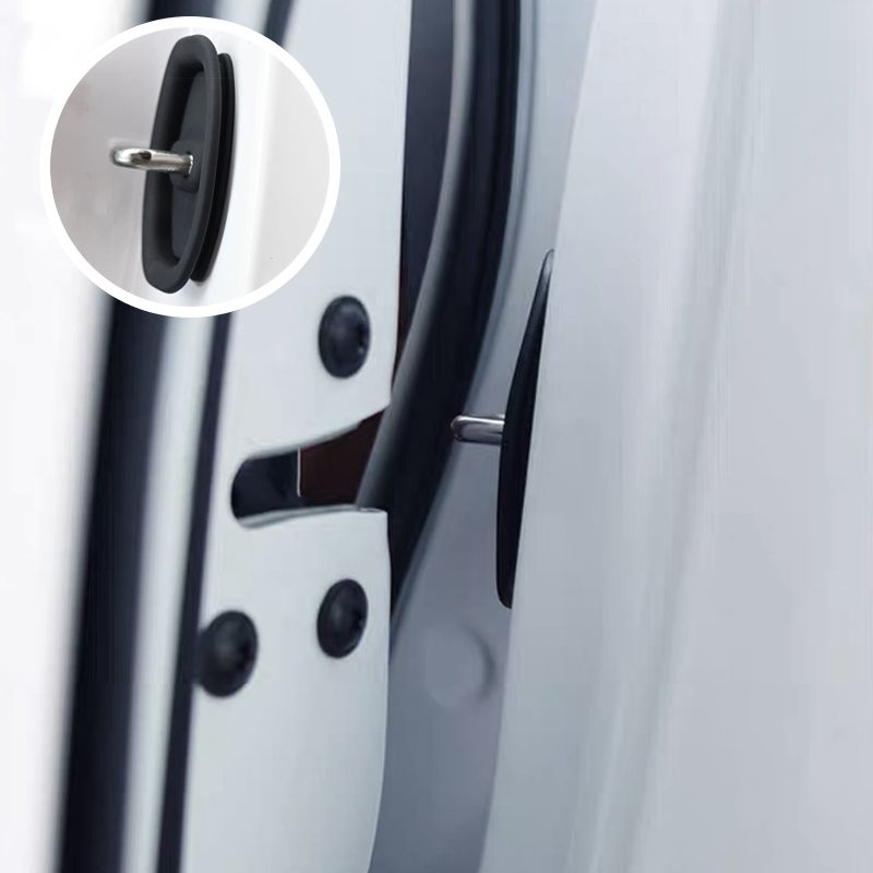Silikonabdeckung für Autotürschloss – Schalldämpfungsmatte