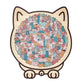 🎅Weihnachtsverkauf 46% Rabatt🐱135-Stk. Morandi-farbiges Katzenpuzzle aus Holz🎁