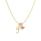 💖 LETZTER TAG – 57 % RABATT ✨ 3-lagige Anhänger-Halsketten mit Initialen A-Z 🎀 | Personalisiert & elegant