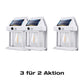 🐺✨ Bewegungs-Sensor Solar-Wandleuchte in Wolfram-Design – automatisch, wetterfest & energieautark. Perfekte Sicherheitsbeleuchtung für Garten und Eingang. 🌞🔋