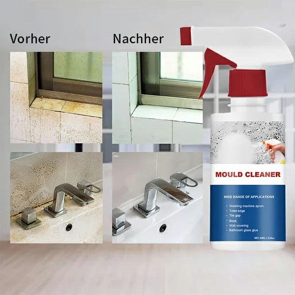 🧴 KAUFE 2, ERHALTE 1 GRATIS! 🦠 Schimmel- & Mehltau-Entferner Schaumspray – Bleichfrei, Einfach Anzuwenden & Lang anhaltender Schutz 🚿