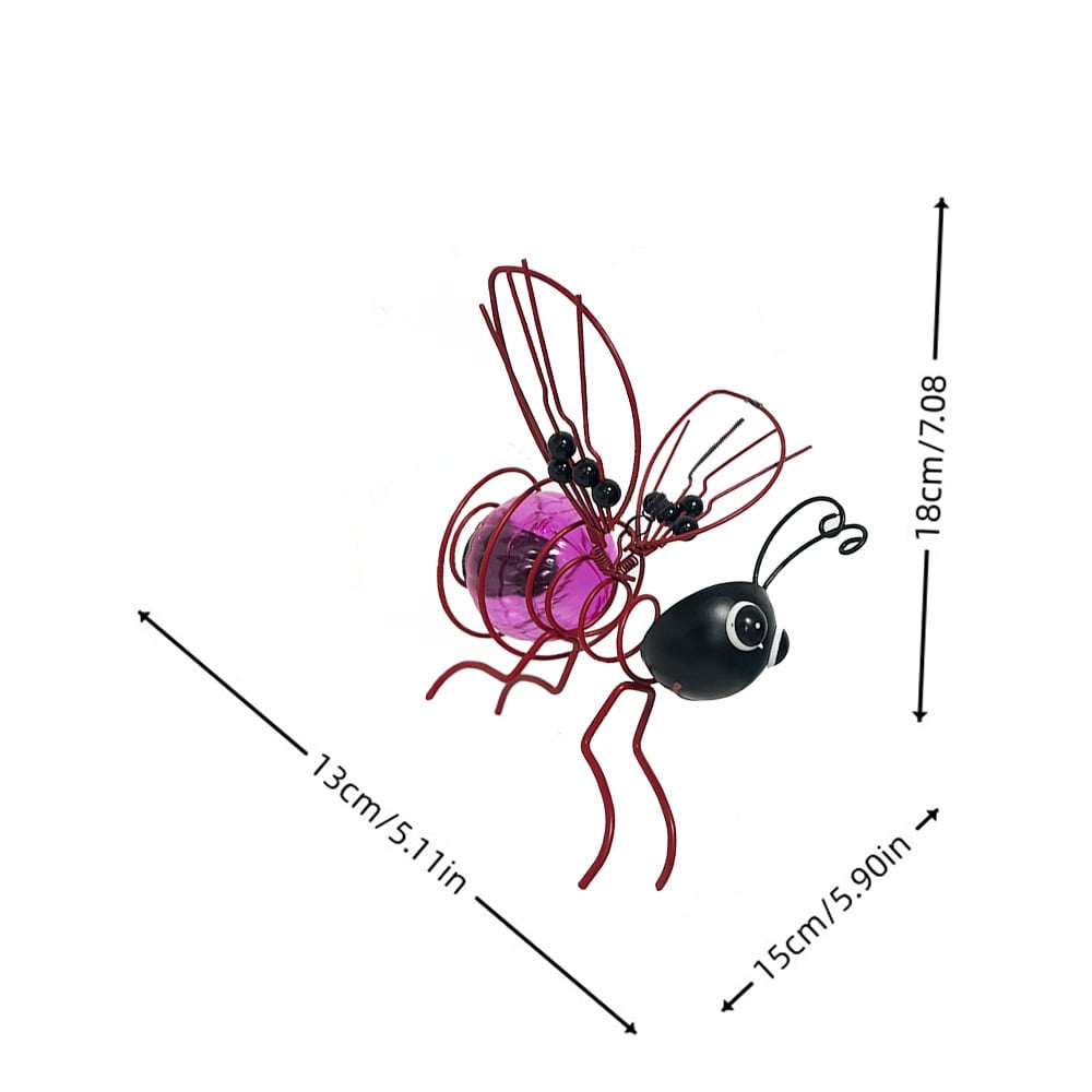 🐝 Solar-Hängeleuchte mit Biene für den Außenbereich – Das perfekte Geschenk für Pflanzenliebhaber, Mütter oder einfach jeden, der gerne lächelt ❤️