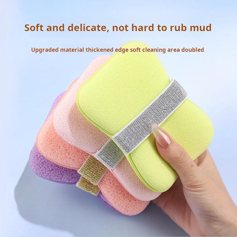 🌞Sommerschlussverkauf: 50 % Rabatt🔥🧼Doppelseitige Schaumstofftasche für das Badezimmer🧽
