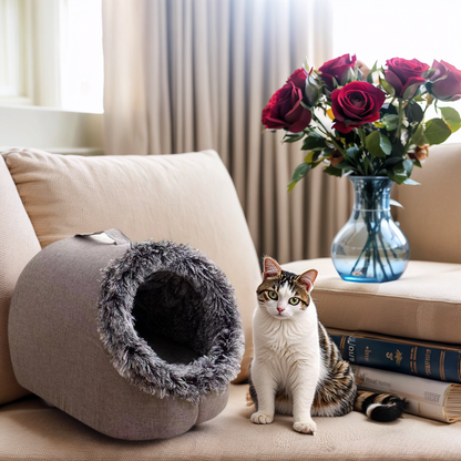 💥50 % RABATT🐾Warmes Winterbett für Haustiere🔥