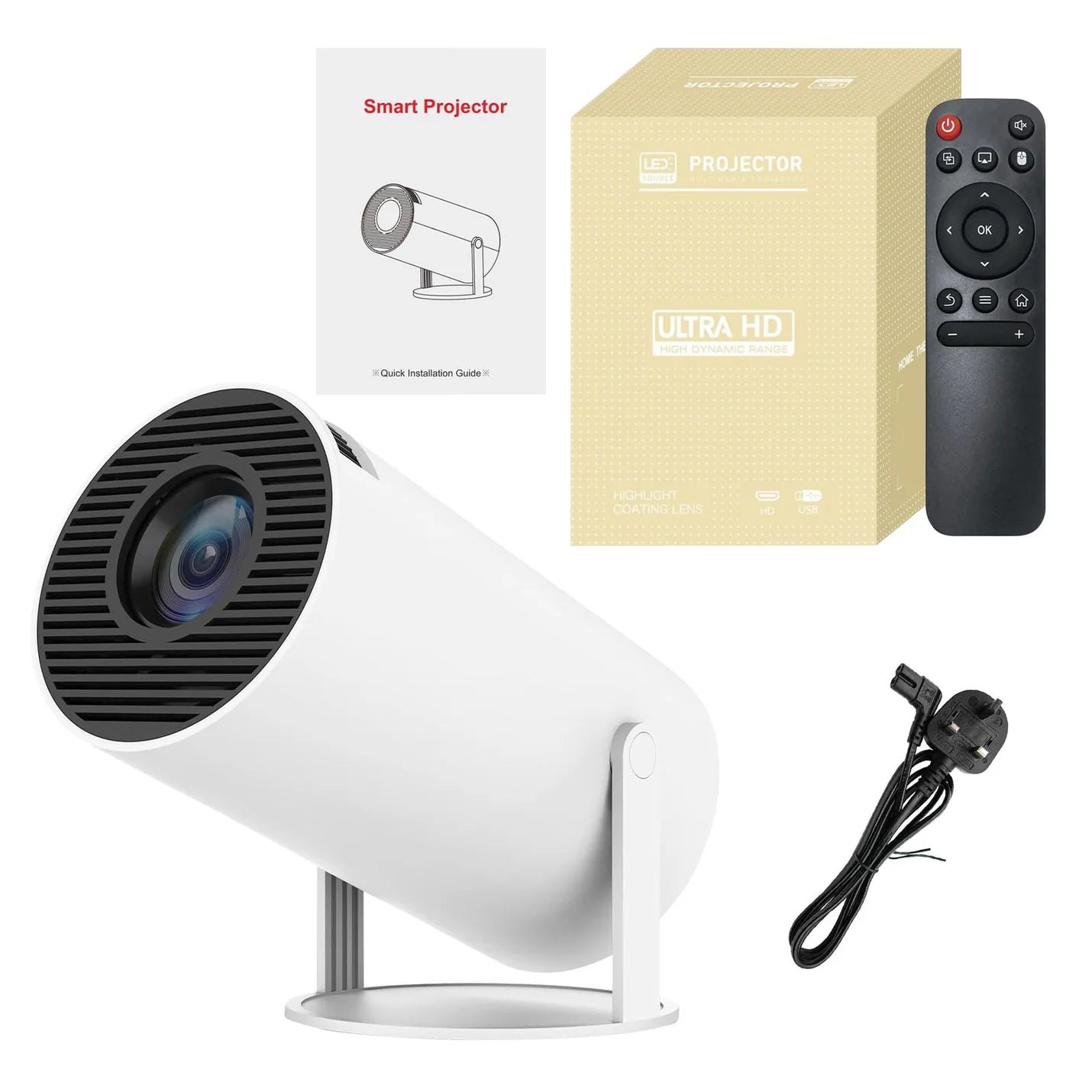 Votre centre de divertissement tout-en-un ! 🎮 Films, séries, jeux : profitez de tout cela en haute définition 1080p avec une connexion Wi-Fi fluide. Idéal pour toutes les activités en famille ! 📺✨