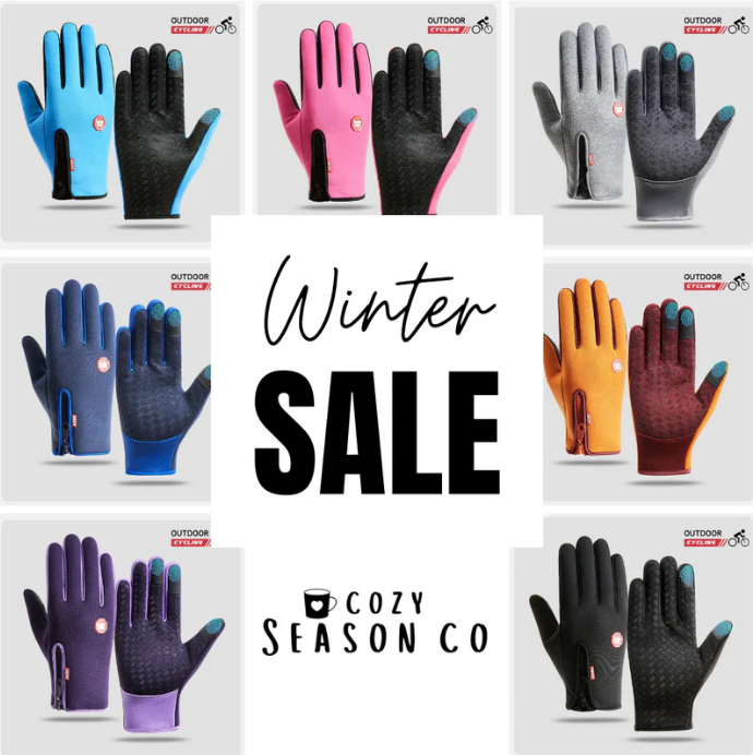 ❄️LSAT DAY SALE 60 % RABATT!!🔥Wasserdichte Touchscreen-Thermohandschuhe🧤