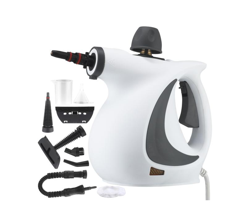 🔥Tragbarer Dampfreiniger 12 Zubehörteile, hoher Druck und umweltfreundlich, Desodorierung und Desinfektion im Haushalt, Küche und Bad💧