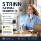 Tragbarer Tischventilator mit 5 Geschwindigkeitsstufen