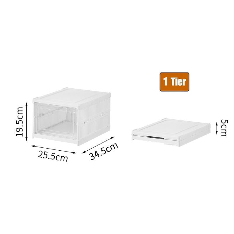 Zusammenklappbares Schuhregal