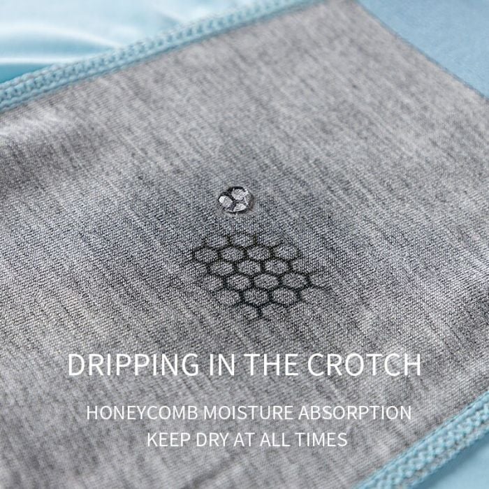 🎁2024 Hot Sale🎁Atmungsaktive Ice Silk Herrenunterwäsche
