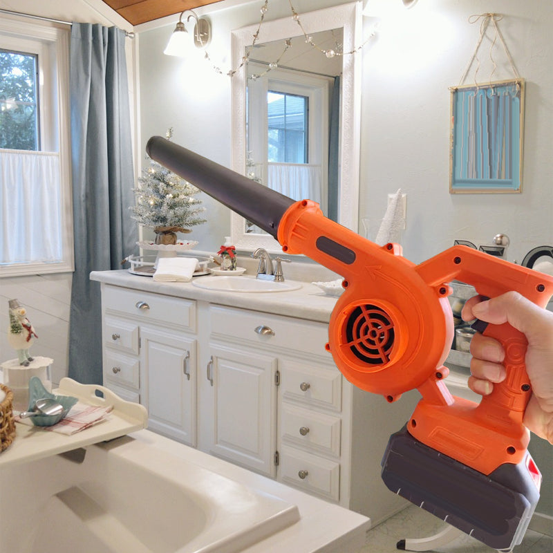 Kabelloses, leistungsstarkes und wiederaufladbares Staubgebläse für den Haushalt