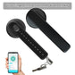🎁Heißer Verkauf 40 % RABATT⏳Smart-Türschlossgriff mit Fingerabdruck und Bluetooth-App-Steuerung